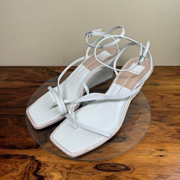 Dolce Vita Gemini Wedges - ivory leather - size 12 - Picture 5 of 13
